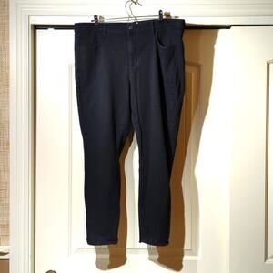 Loft Black 5 Pocket Stretch Legging Pants Women's Size  33 (16)